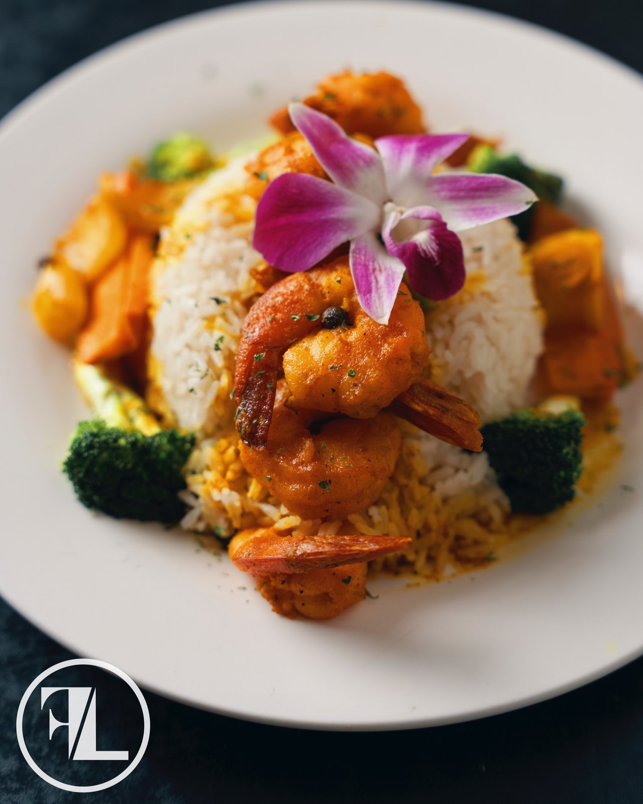 Flava of the Bronx &mdash; curry shrimp over rice