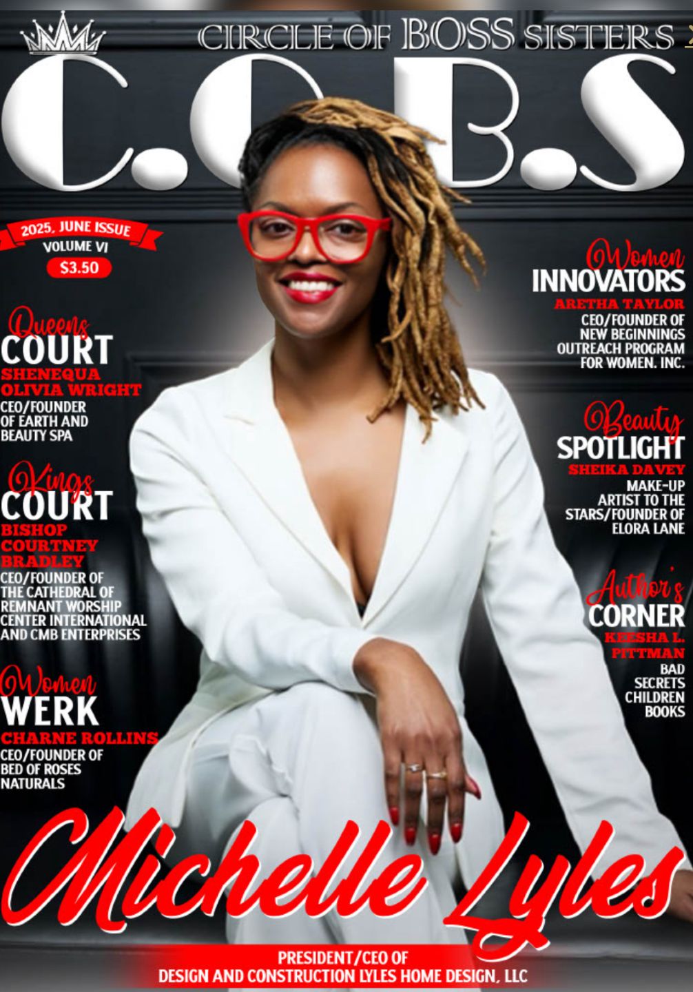 Lyles Home Design &mdash; Michelle Lyles, C.O.B.S magazine cover
