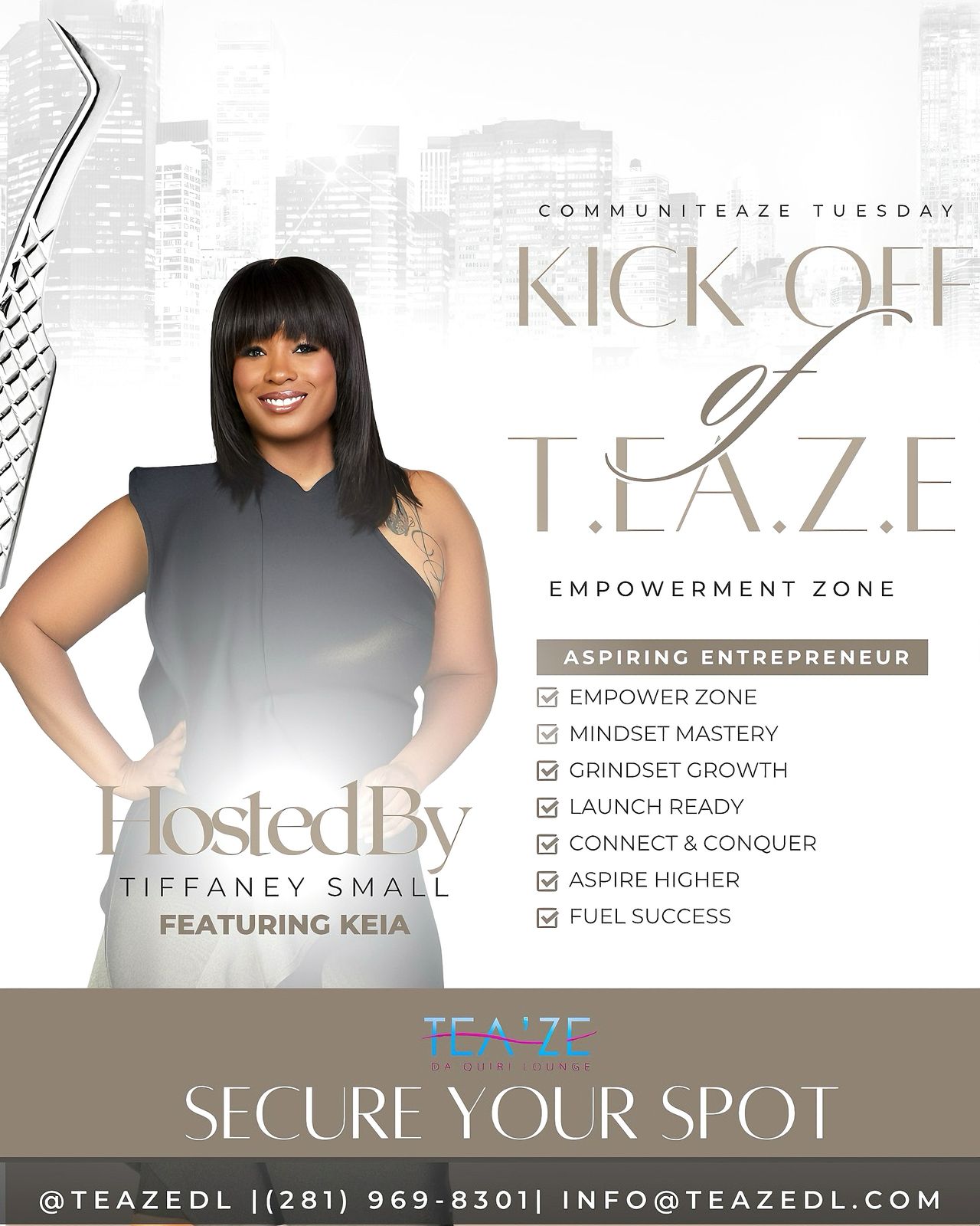 T.E.A.Z.E Empowerment Zone &mdash; CommuniTeaze Tuesday campaign
